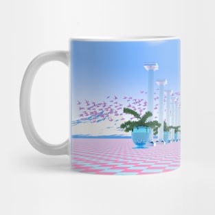 Vaporwave Landscape Mug